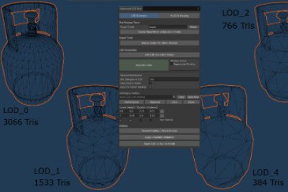 Advanced LOD Tool