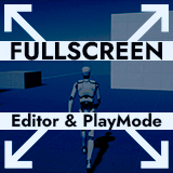 Fullscreen Editor & PlayMode