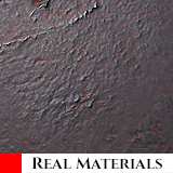RM Metal oxidized rough
