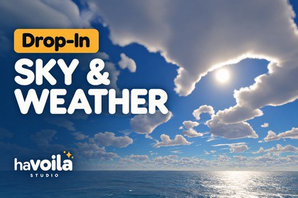 Drop-In Sky & Weather — Realistic URP System