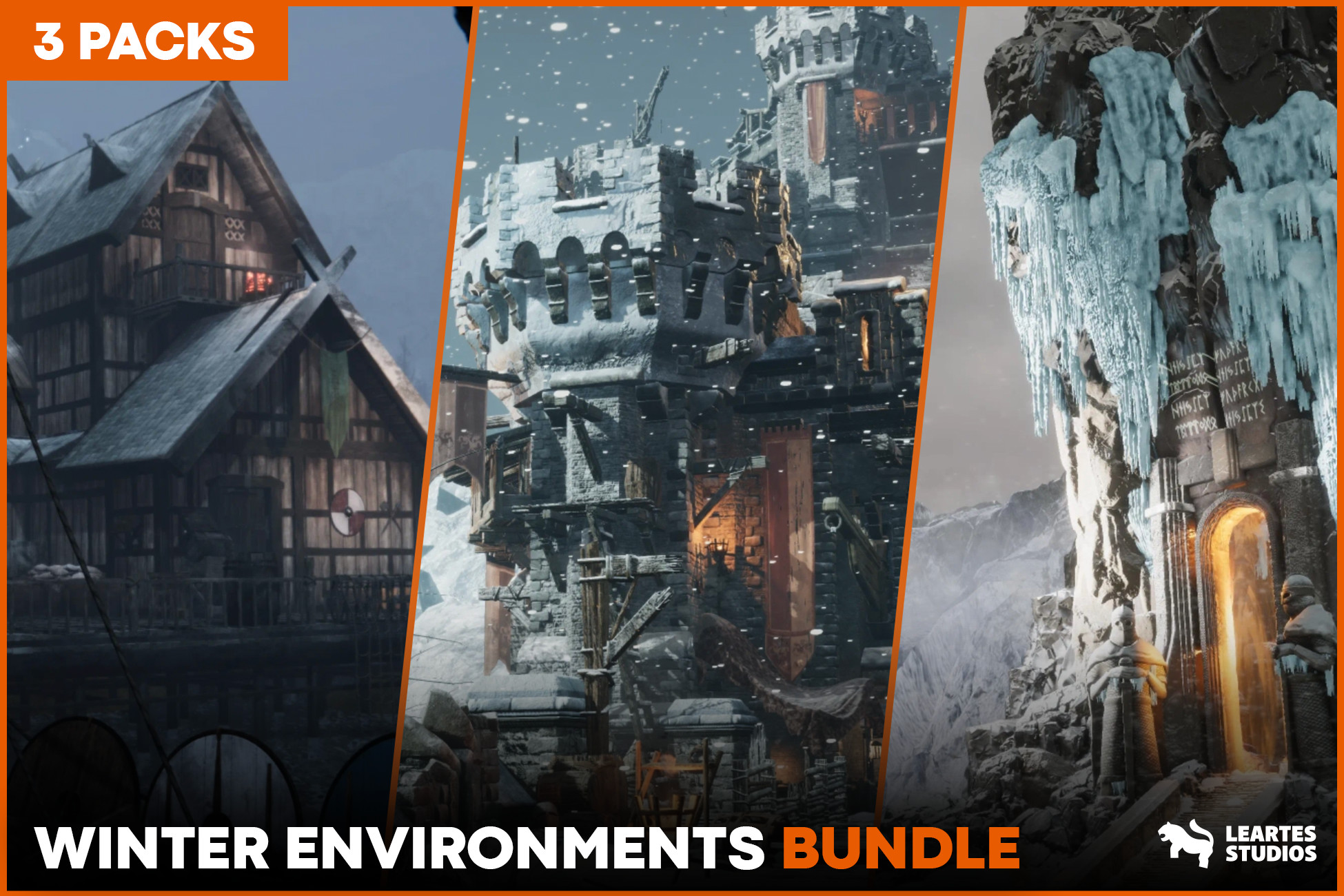 Winter Environments Bundle (3 Packs) | 3D Environments | Unity Asset Store