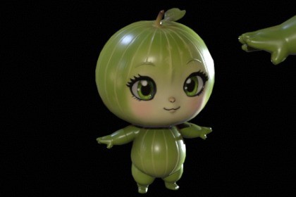 Chibi Fruit Gooseberry