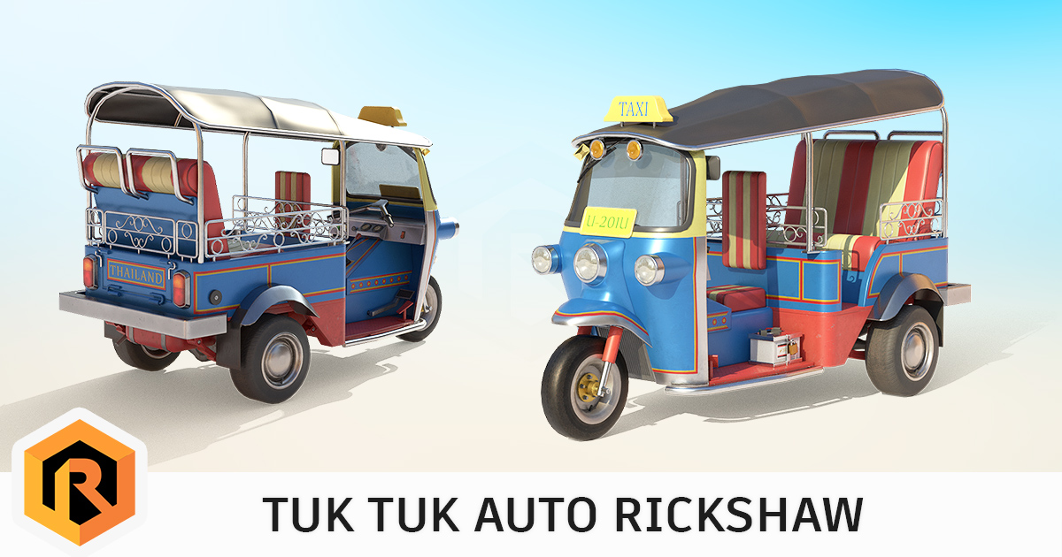 Electric Tuk Tuk 3D Vehicles Unity Asset Store Electric Tuk Tuk 3D Vehicles Unity Asset Store