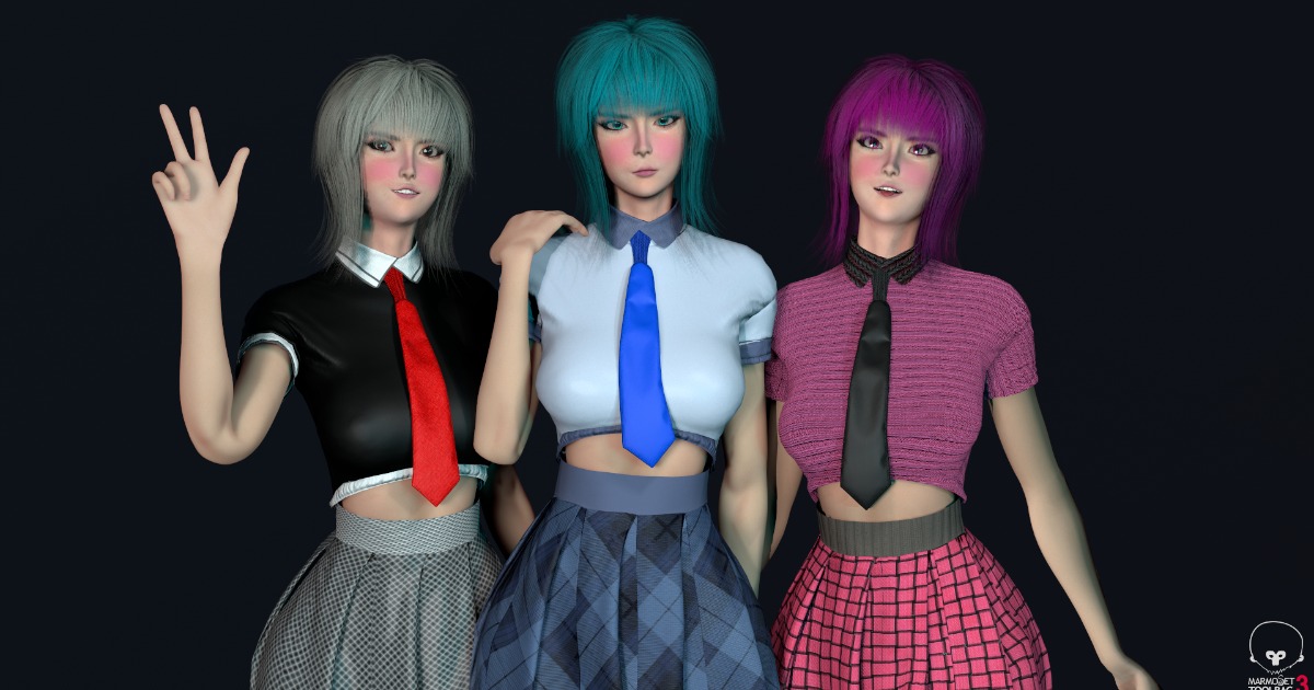 Girl Unity Asian Girl | Characters | Unity Asset Store