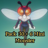 30 Monster Stylized Fantasy Vol 01 (Rig +Anim) - PixeliusVita