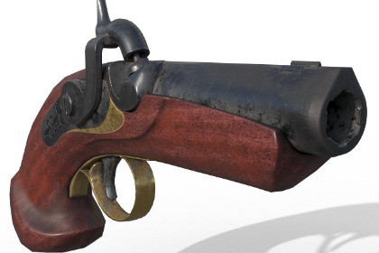 Old Deringer Gun