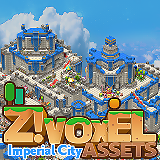 Z ! Voxel Assets - Imperial City