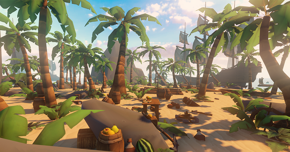 Unity Beyond Island Handpainted Tropical Island Survival Pack | 3D 小道具 | Unity Asset Store