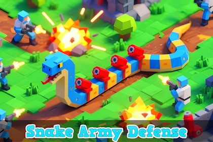 Snake Army Defense - Complete Mobile Game Template