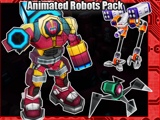 Animated Robots Pack | 3D Robots | Unity Asset Store