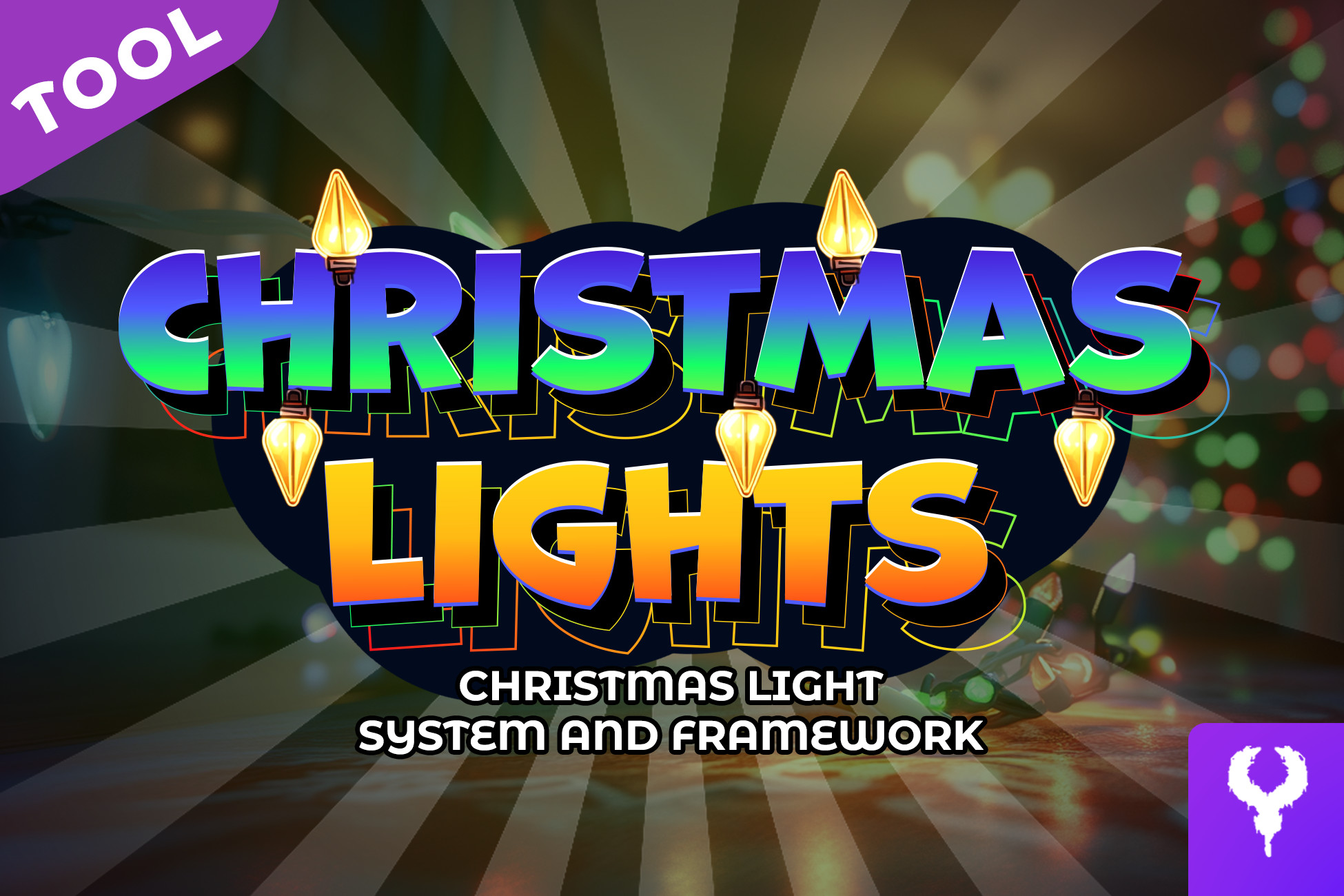 Christmas Lights | Christmas Light System and Framework | レベルデザイン ...