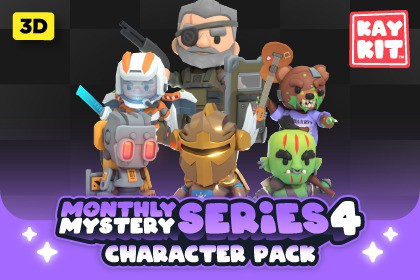 KayKit - Mystery Series 4 (for Unity)