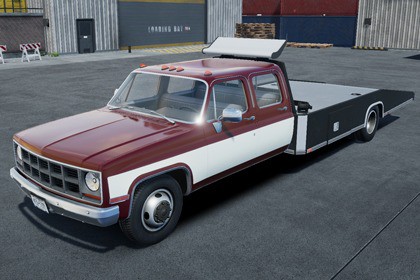 Crewcab ramp truck