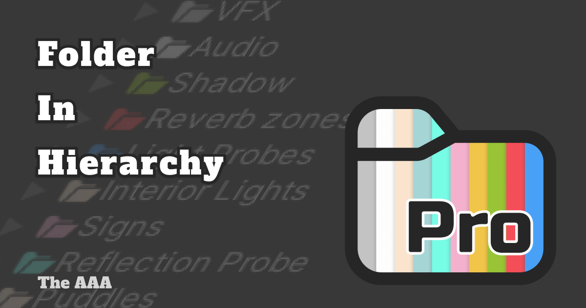 Folder In Hierarchy Pro | Utilities Tools | Unity Asset Store