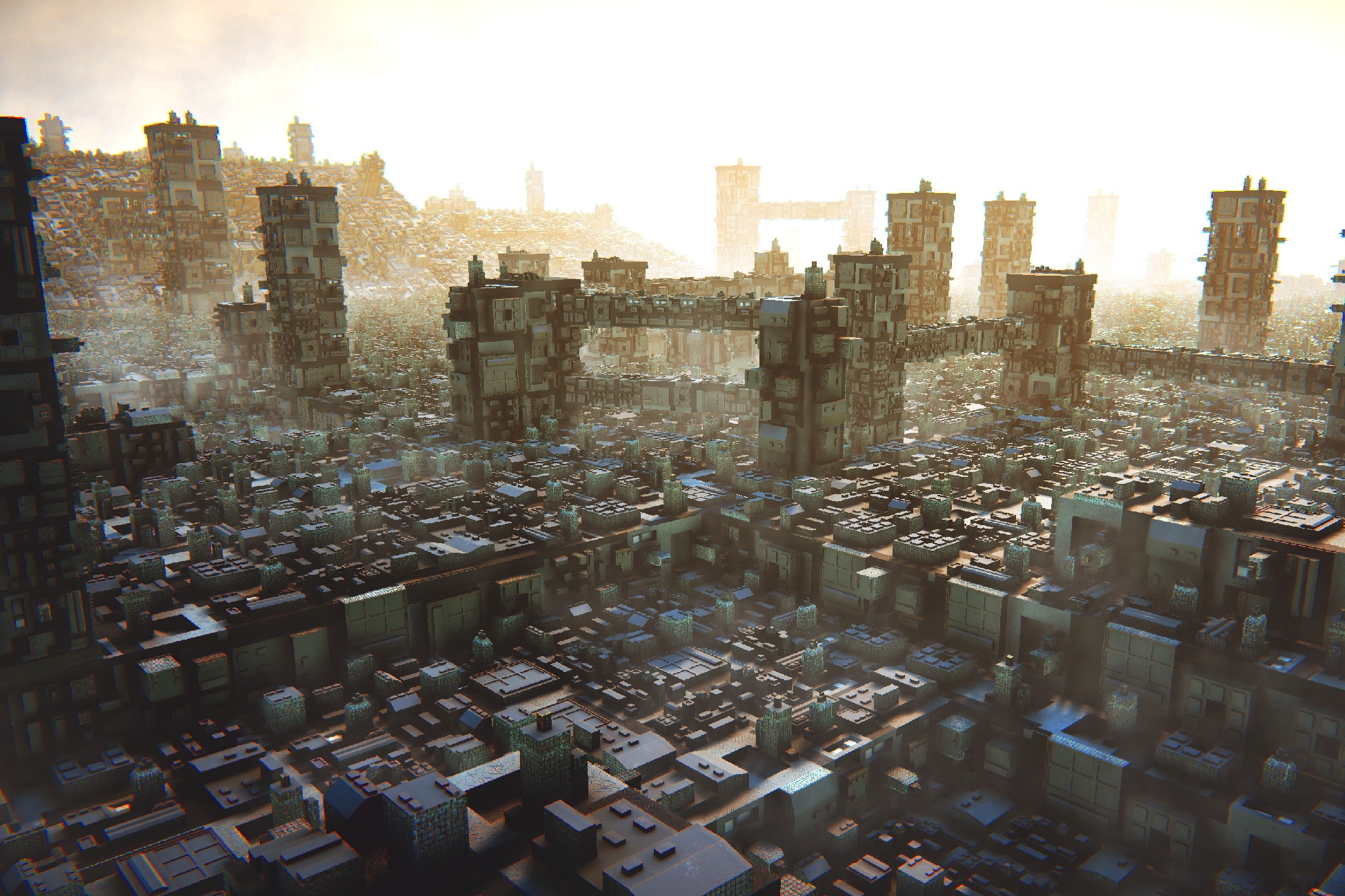 Greeble City | 3D Sci-Fi | Unity Asset Store