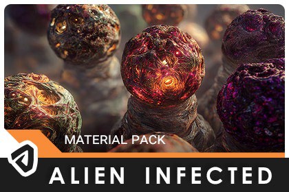 Alien Ground Materials - Infected