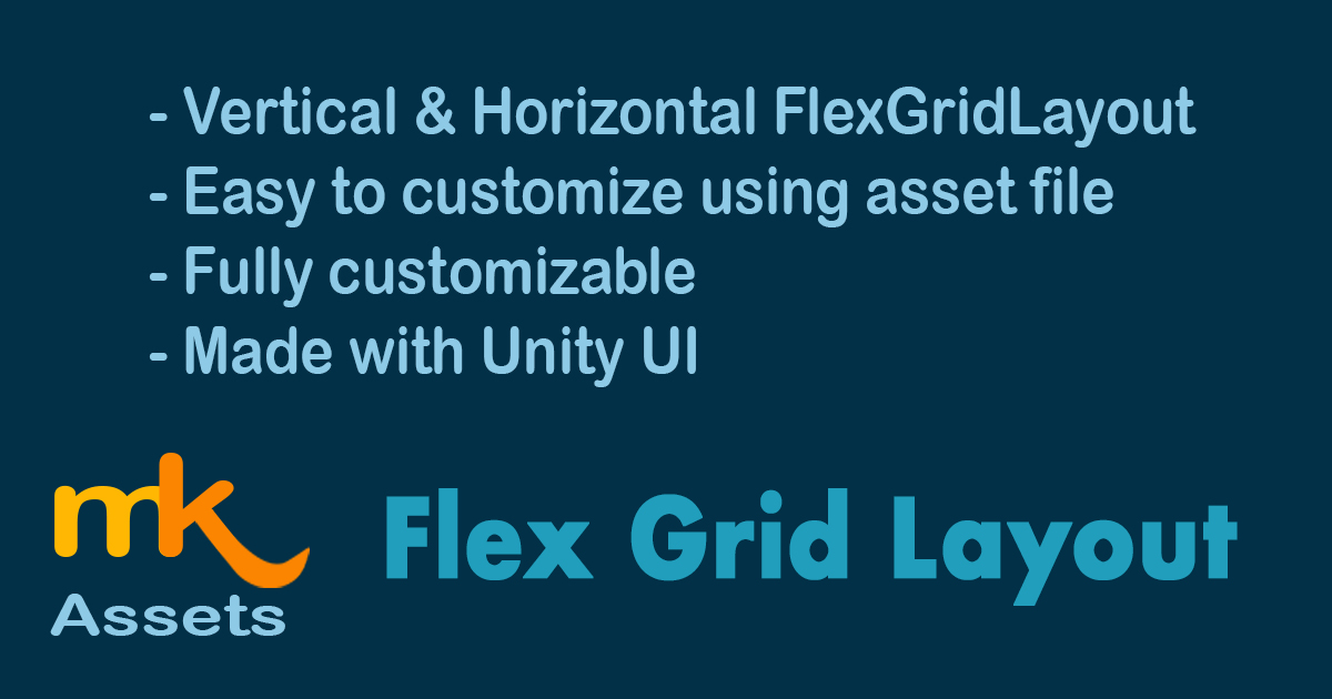 Flex Grid Layout | GUI Tools | Unity Asset Store