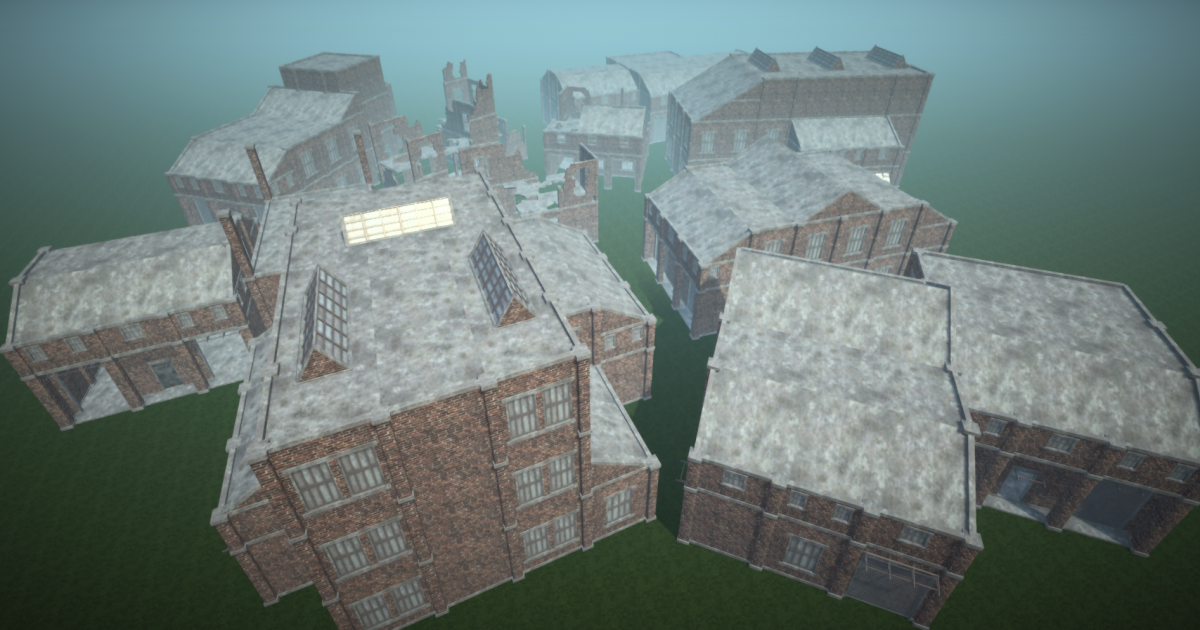 Industrial Buildings Addon - TW3 | 3D Industrial | Unity Asset Store