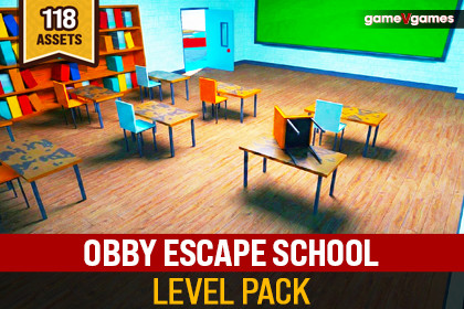 Escape School Game Level Pack