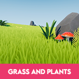 Stylized Grass and Plants