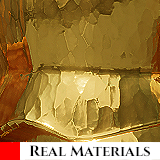 RM Gold hammered