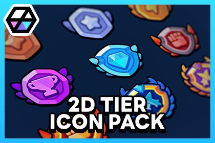 2D Icons - Tier Icon Pack 1