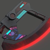 Energy Sci-Fi Axe & Hammer