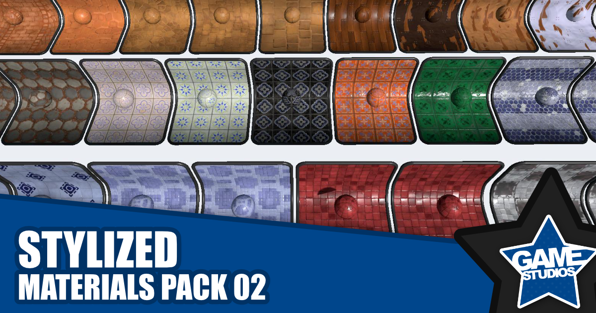Stylized Materials Pack 02 | 2D Textures & Materials | Unity Asset Store