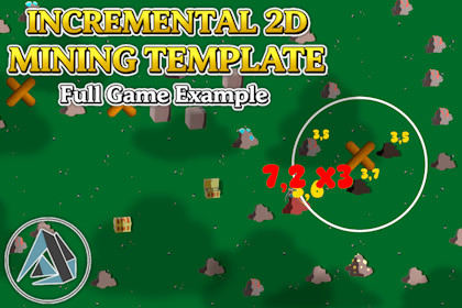 Incremental Node Mining 2D Template Full Game Example