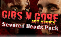 Gibs N Gore - Severed Heads Pack