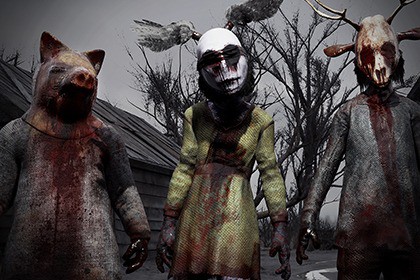 Pack of Creepy Horror Children