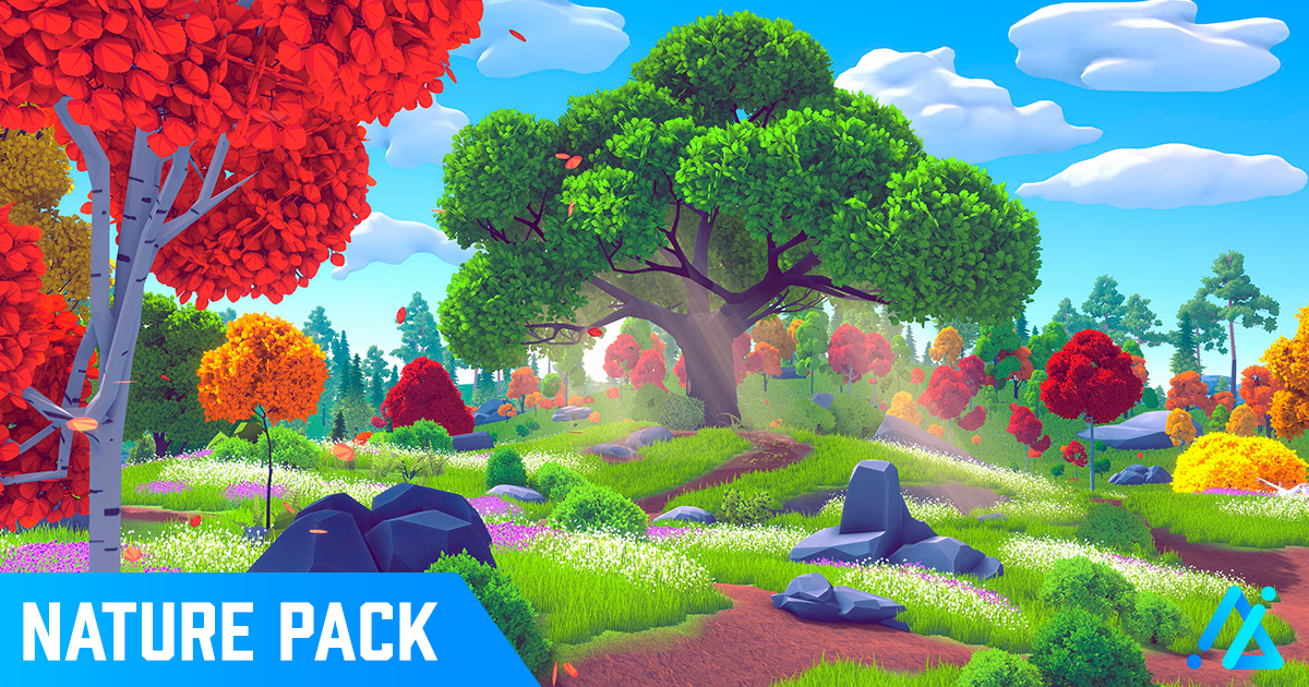 Poly - Nature Pack | 3D Environments | Unity Asset Store