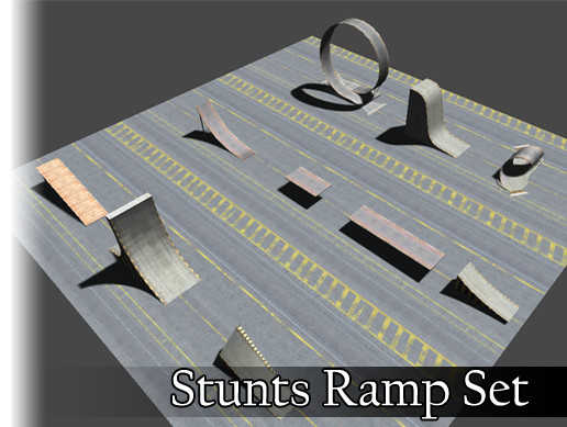 Stunt Ramps | 3D Environments | Unity Asset Store