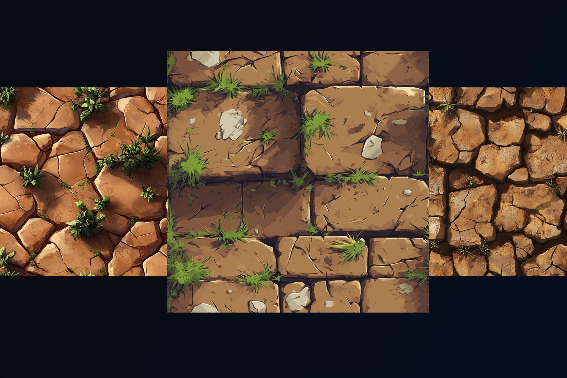 NHC - Cracked Ground Textures | 2D Textures & Materials | Unity Asset Store