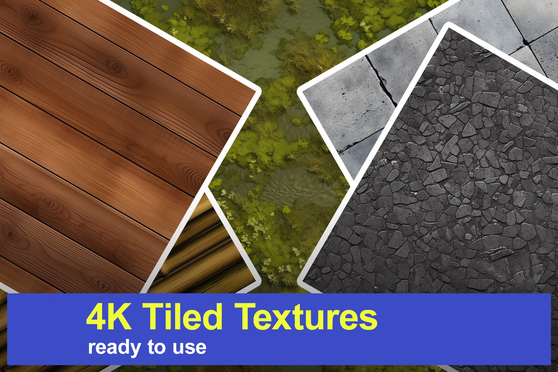 4K Tiled Ground Textures (part 2) | 2D Textures & Materials | Unity ...