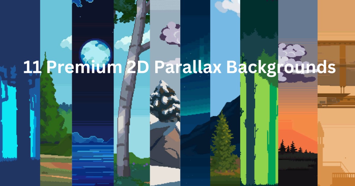 2D-Parallax Backgrounds | 2D Environments | Unity Asset Store