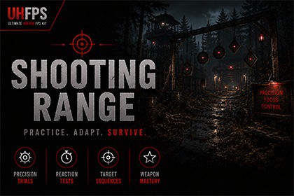 Shooting Range for Ultimate Horror FPS Kit