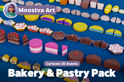 Cartoon Bakery & Pastry Pack