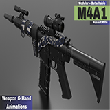 m4A1 Gun (Fps - Tps)
