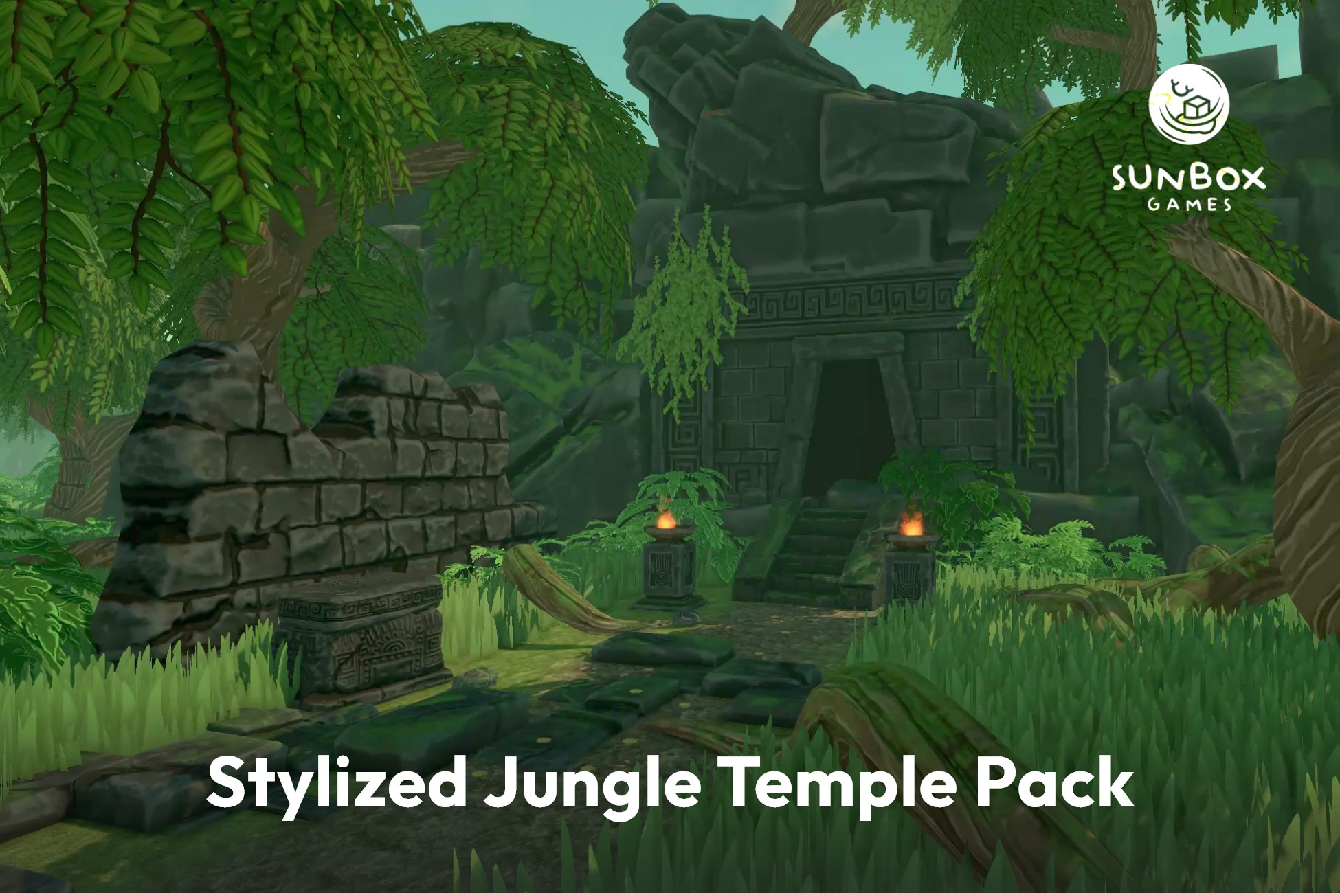 Stylized Jungle Temple Pack | 3D 판타지 | Unity Asset Store