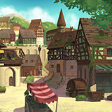 Small Town - High Quality Parallax Background