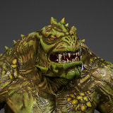 Swamp monster creature