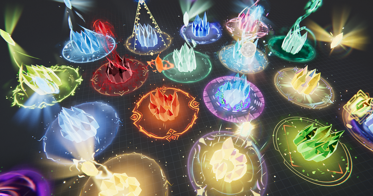Crystal Explosion Spells | Spells | Unity Asset Store