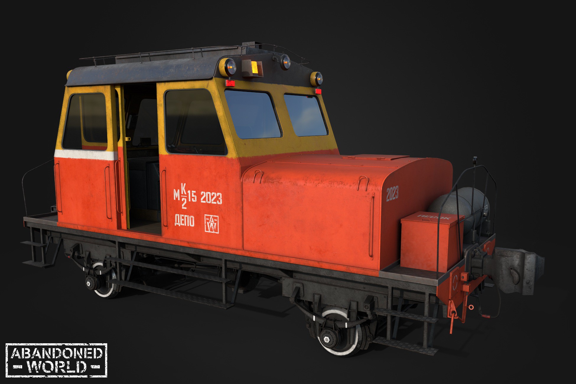 Railroad Trolley | 3D Vehicles | Unity Asset Store