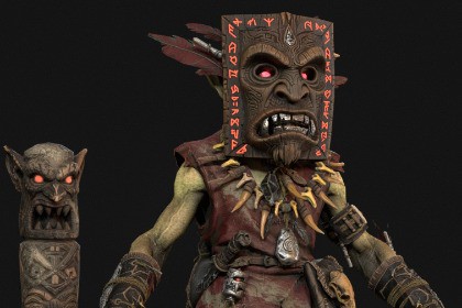 Goblin Shaman Three