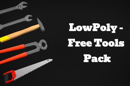 LowPoly - Free Tools Pack