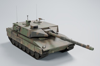 Main Battle Tank - Drivable Physics Tank (URP)