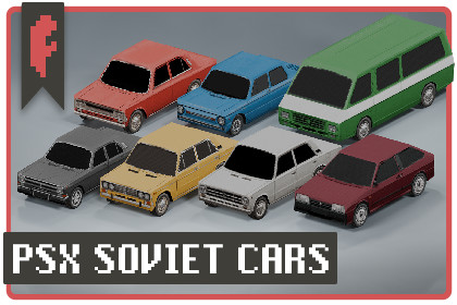 PSX Soviet Car Pack