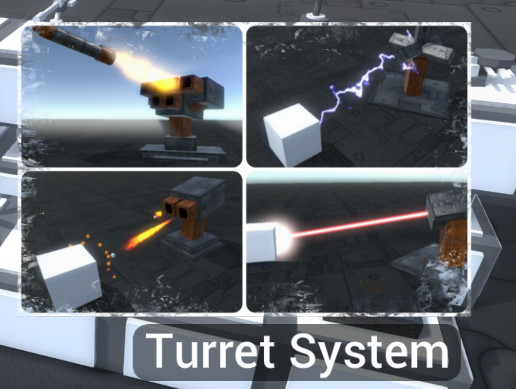 Unity 2d Block Turret Turret System | Behavior AI | Unity Asset Store