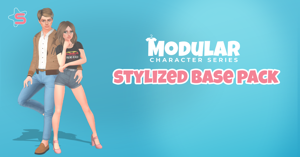Modular Series: Stylized Base Bundle | 3D Humanoids | Unity Asset Store